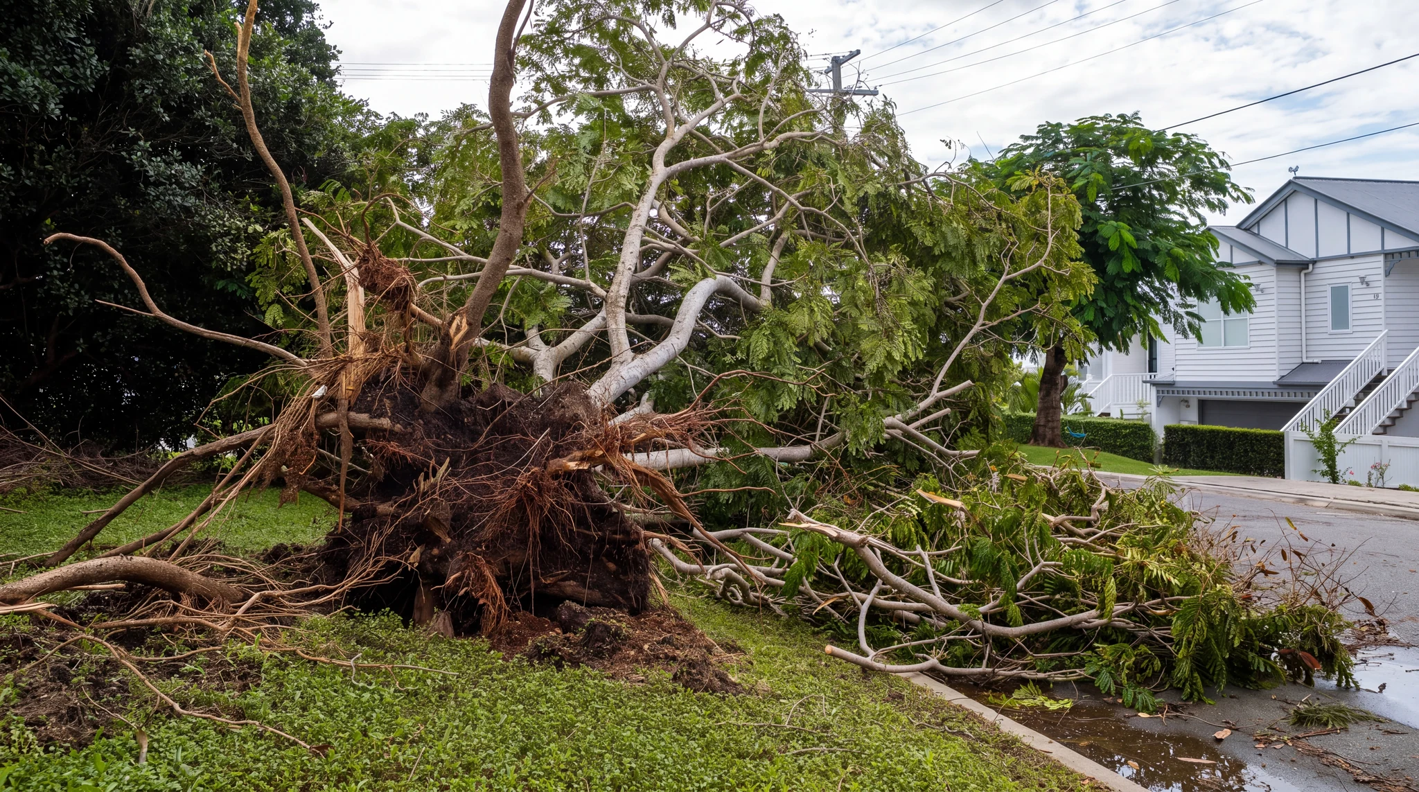 Storm Damage Cleanup in Douglasville, GA by ALBY Tree Service LLC